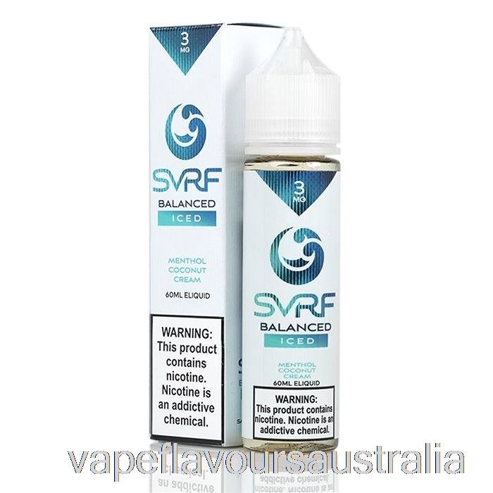 Vape Australia ICED Balanced - SVRF E-Liquid - 60mL 3mg